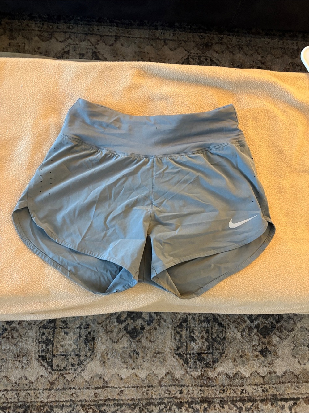 Nike Women’s Light Gray Running Shorts